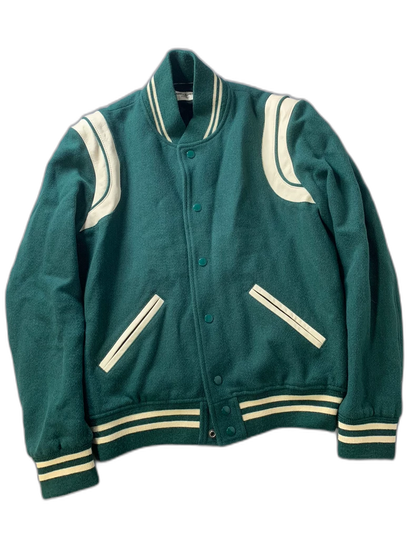 Saint Laurent 2020 Green Baseball Jacket