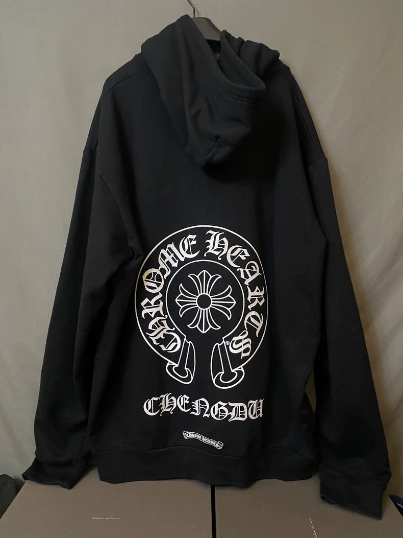 Chrome Hearts Horseshoe Zip Hoodie-yf