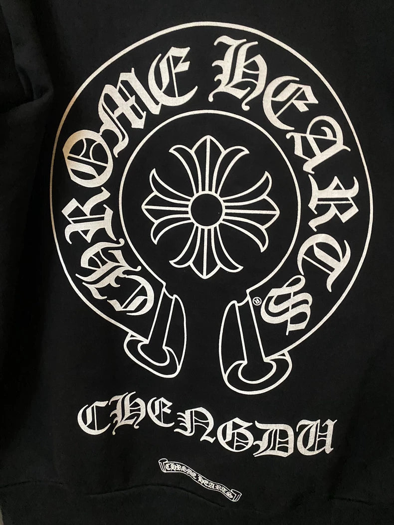 Chrome Hearts Horseshoe Zip Hoodie-yf
