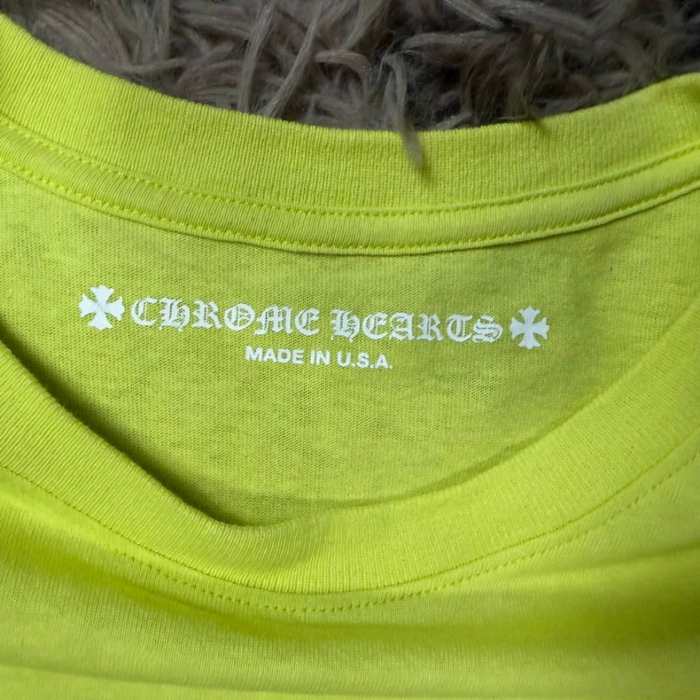 Chrome Hearts Mattyboy Fluorescent Yellow Long Sleeve