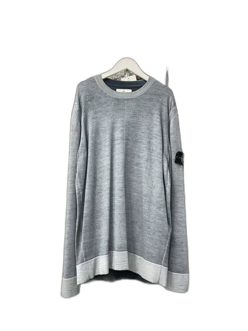 Stone Island Gray Sweater