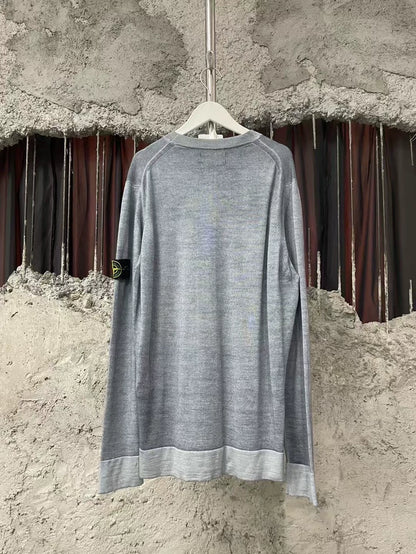 Stone Island Gray Sweater