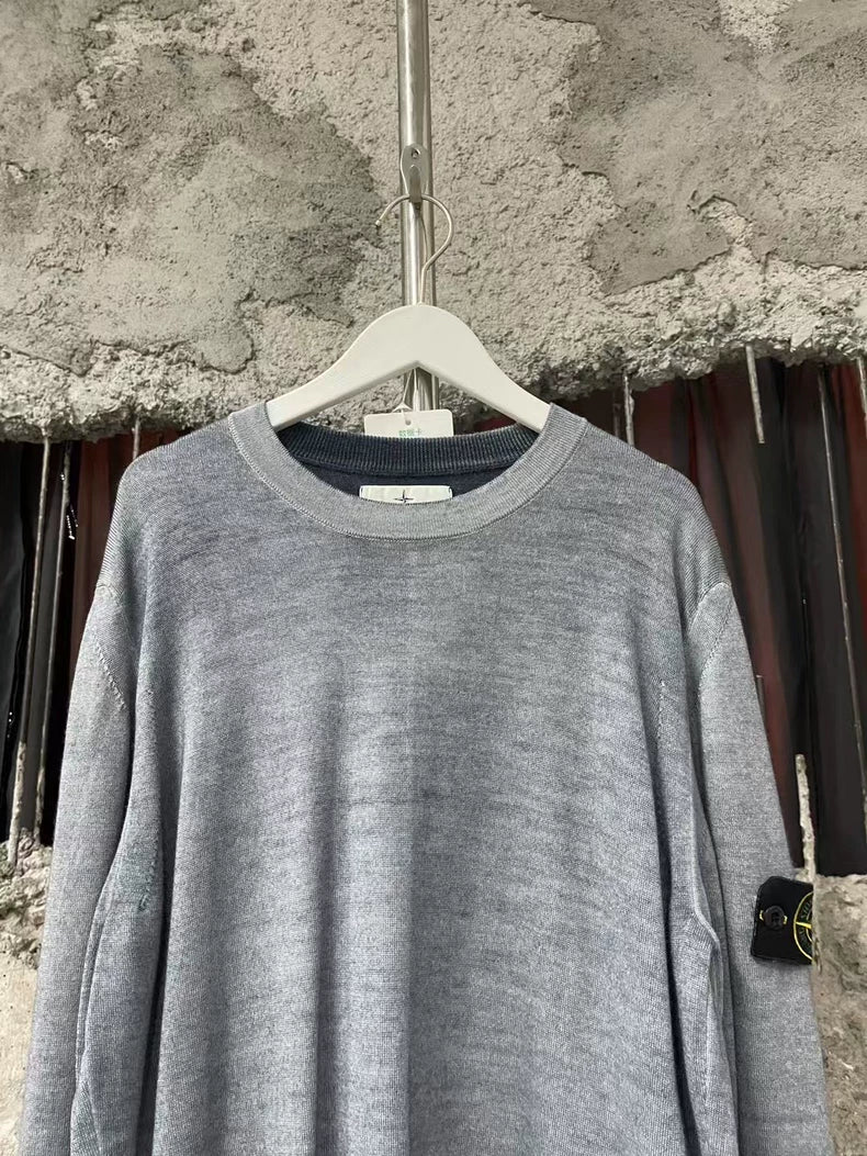 Stone Island Gray Sweater