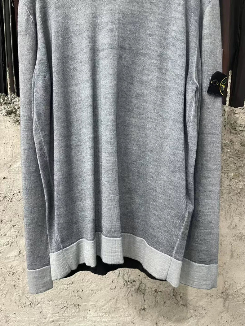Stone Island Gray Sweater