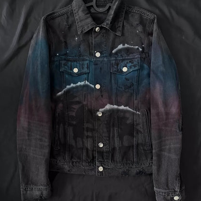 Amiri Airbrush Trucker Jacket