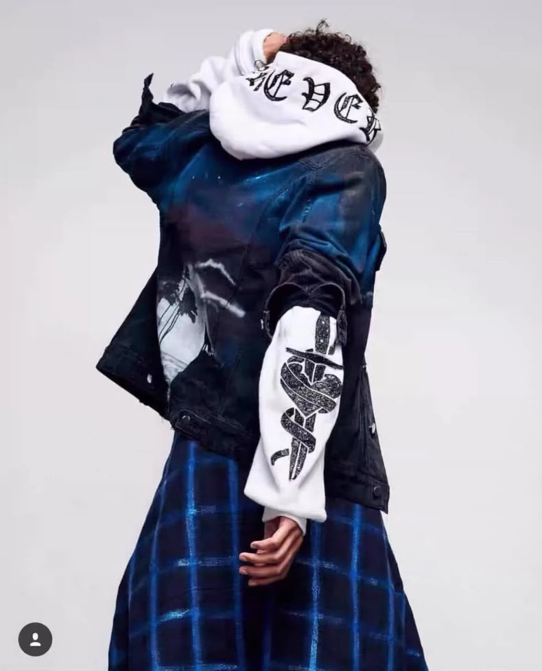 Amiri Airbrush Trucker Jacket