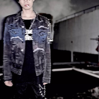 Amiri Airbrush Trucker Jacket