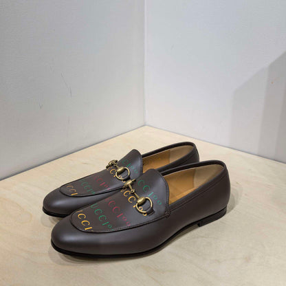 Gucci Casual Stylish Flat Shoes in Coffee Brown 0079