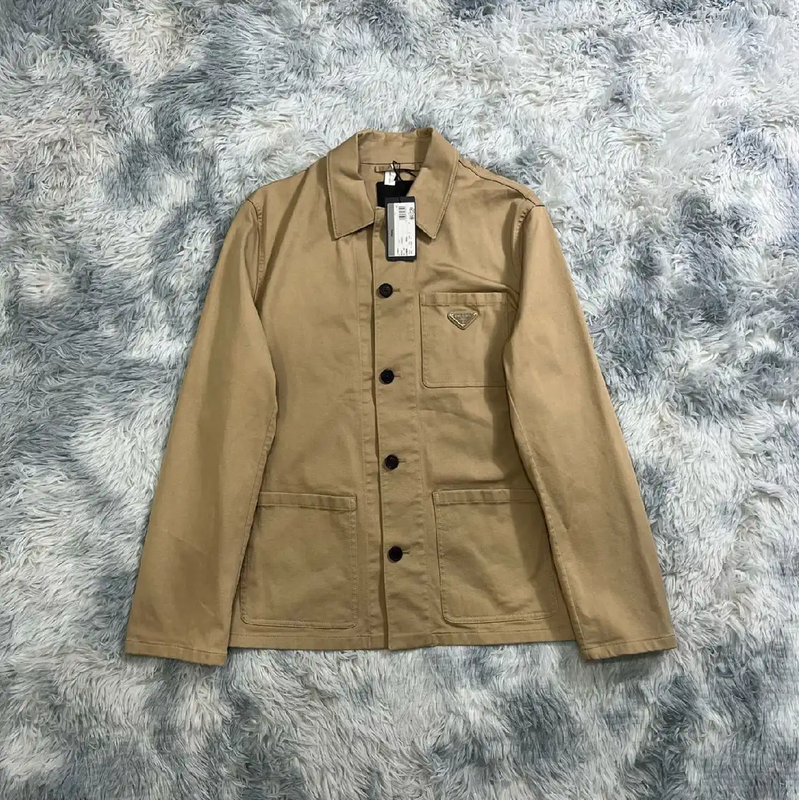 Prada Beige XL Men's Casual Outerwear