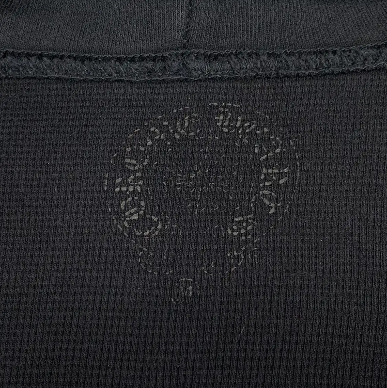 Chrome Hearts Black Cotton Zip-Up Hoodie 0089