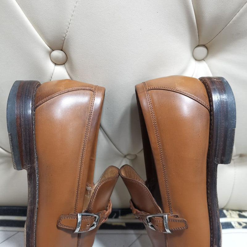 Gucci Brown Leather Loafers for Men 0079