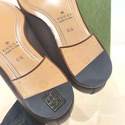 Gucci Casual Stylish Flat Shoes in Coffee Brown 0079