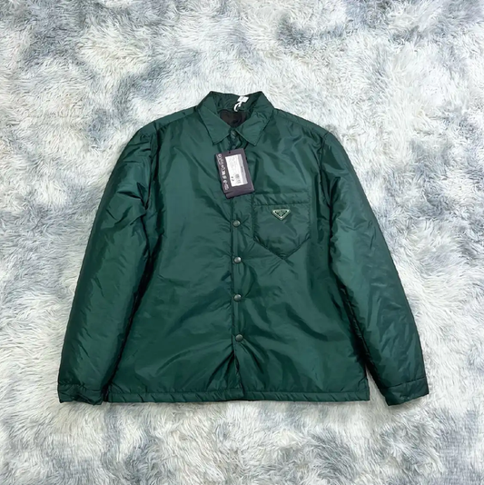Prada Men's Green Lightweight Outer Jacket