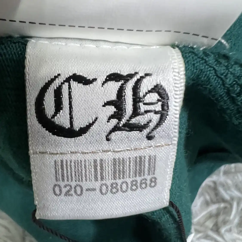 Chrome Hearts Green Cotton Sweatshirt for Men 0089