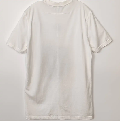 Givenchy White Cotton Men's T-Shirt with Graphic Print 0089