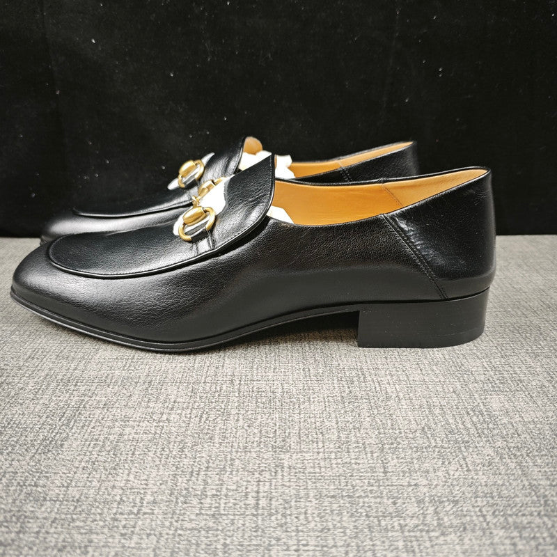 Gucci Jordaan Black Leather Casual Shoes 0079
