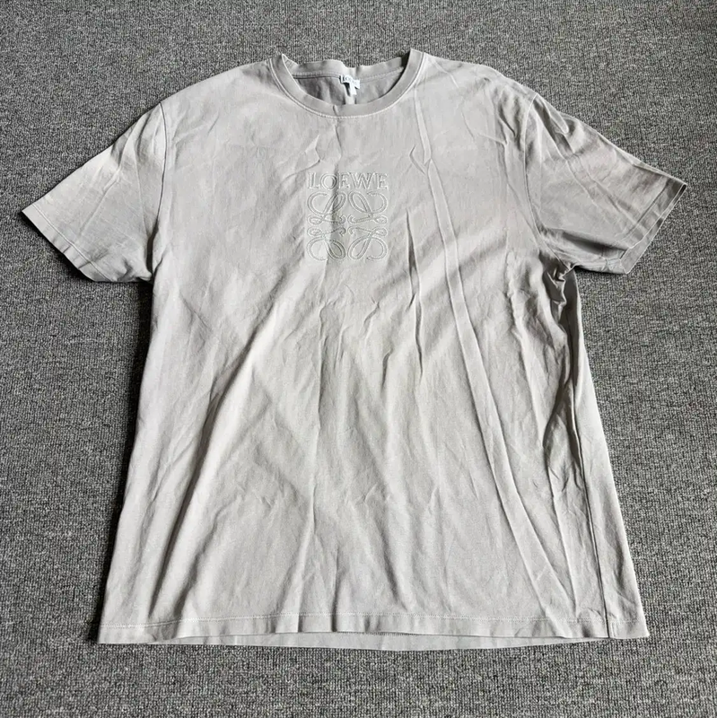 Loewe Gray Cotton Men's T-Shirt 0089