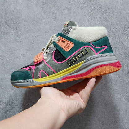 Gucci Ultrapace Suede Sneakers for Men 0079