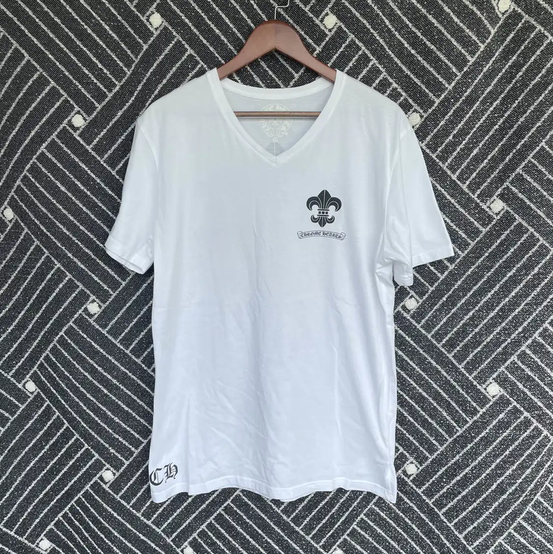 Chrome Hearts Summer White Cotton T-Shirt 0089