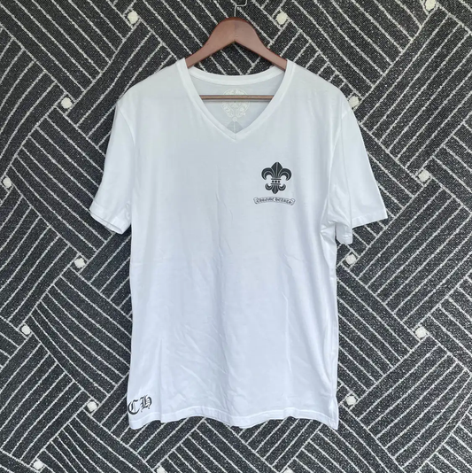Chrome Hearts Summer White Cotton T-Shirt 0089