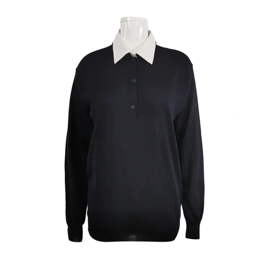 Prada Black Wool Men's Knit Sweater