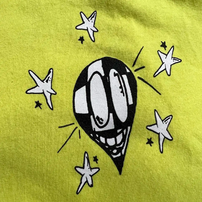 Chrome Hearts Yellow Cotton Men's T-Shirt 0089