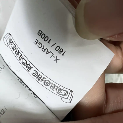 Chrome Hearts Black Cotton Casual Pants for Men 0089