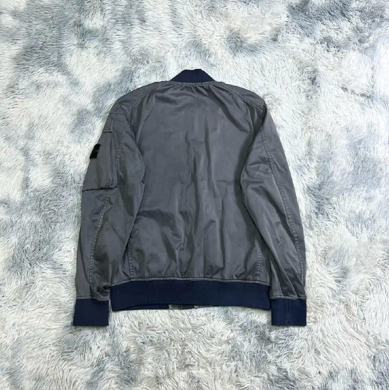 Stone Island Men's Green Cotton Jacket 0089