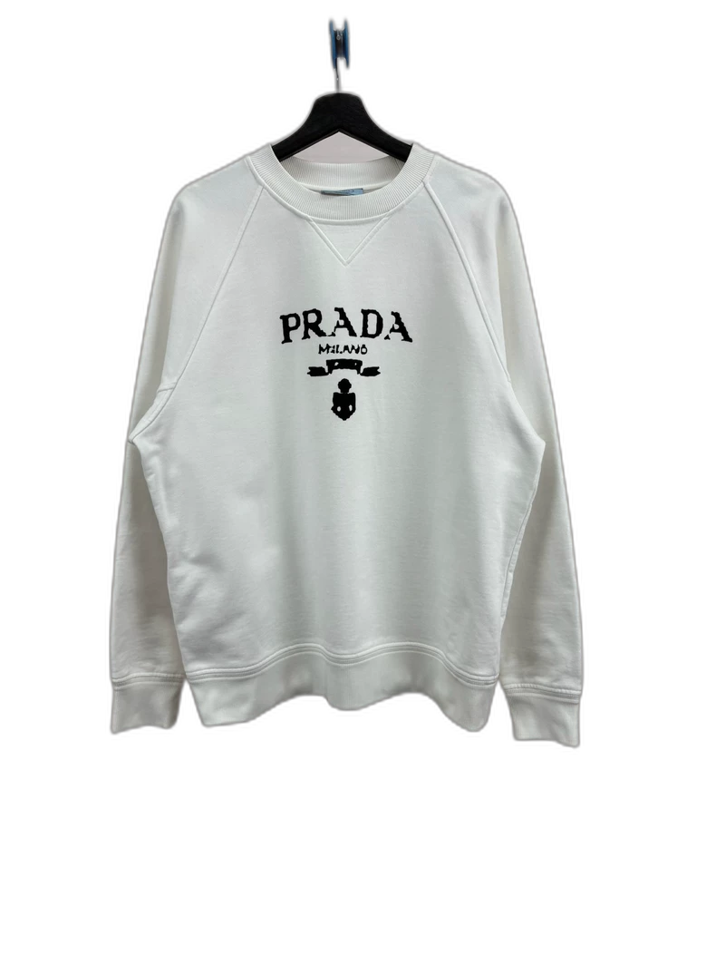 Prada Black and White Sweatshirt