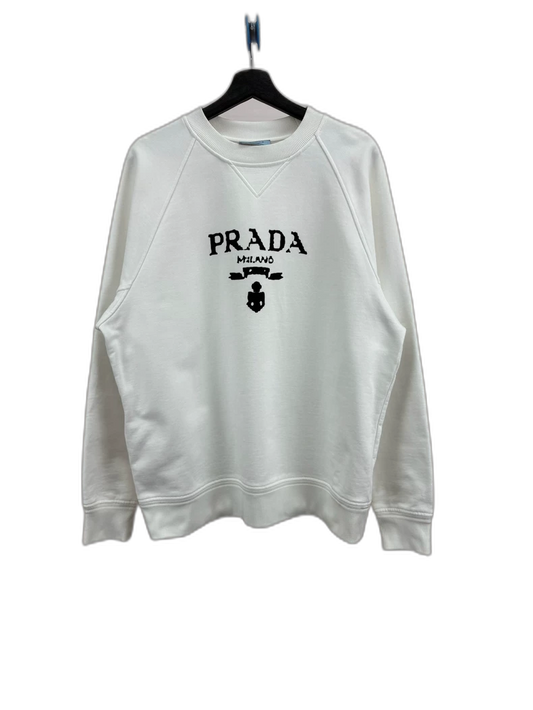 Prada Black and White Sweatshirt