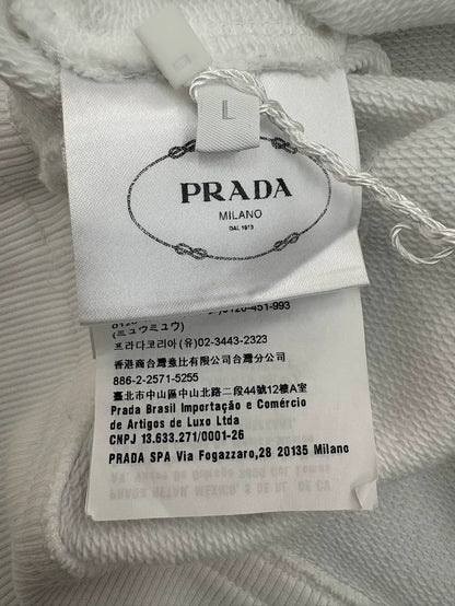 Prada Black and White Sweatshirt