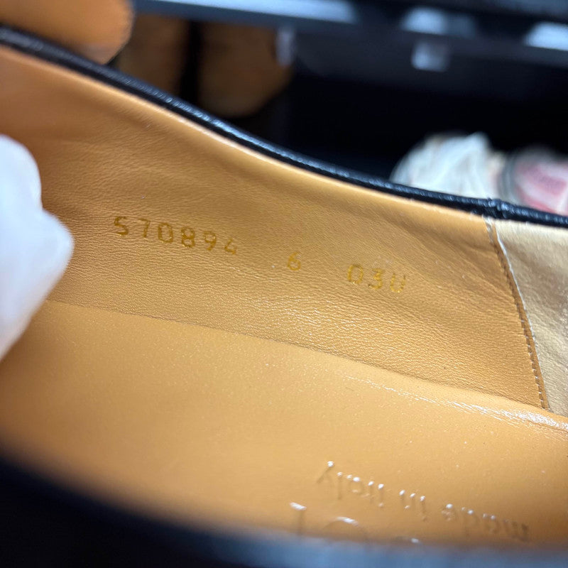 Gucci Jordaan Leather Slip-On Casual Shoes 0079