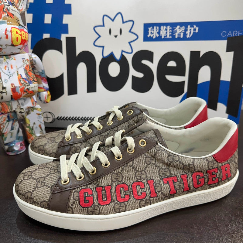 Gucci Ace Tiger Year Leather Sneakers 0079