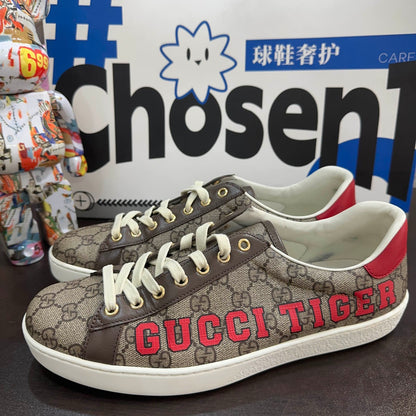 Gucci Ace Tiger Year Leather Sneakers 0079