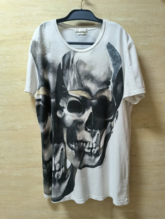 Alexander McQueen Skull Print Short Sleeve T-shirt-yf