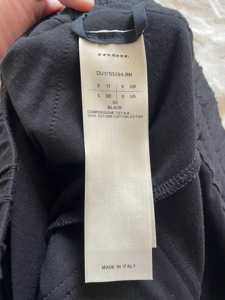 Rick Owens Drkshdw Drop-Crotch Pants