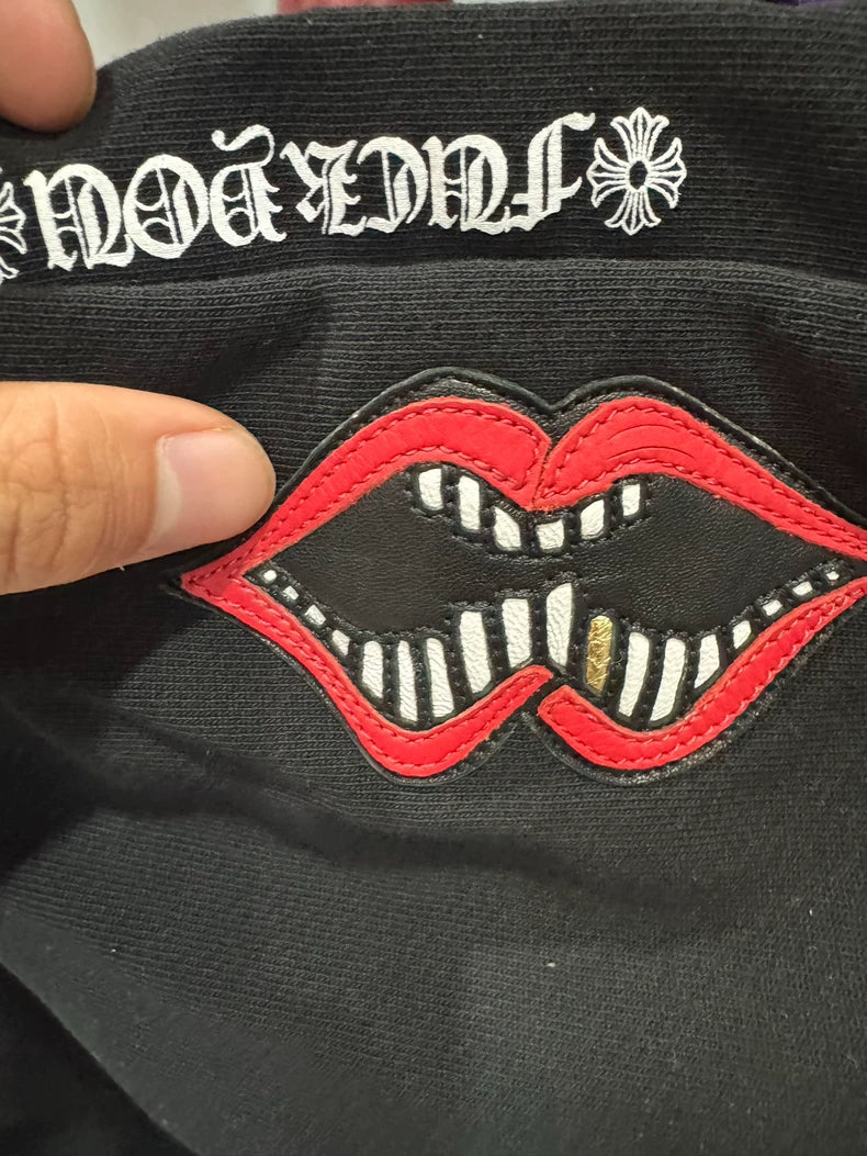 Chrome Hearts Black Hoodie with Unique Design