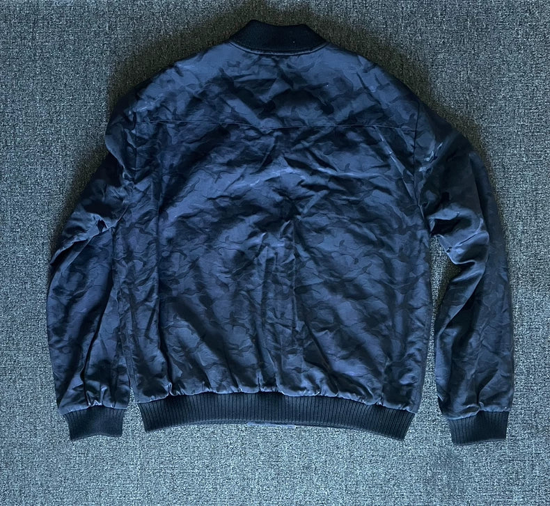 Saint Laurent Camouflage Bomber Jacket-yf