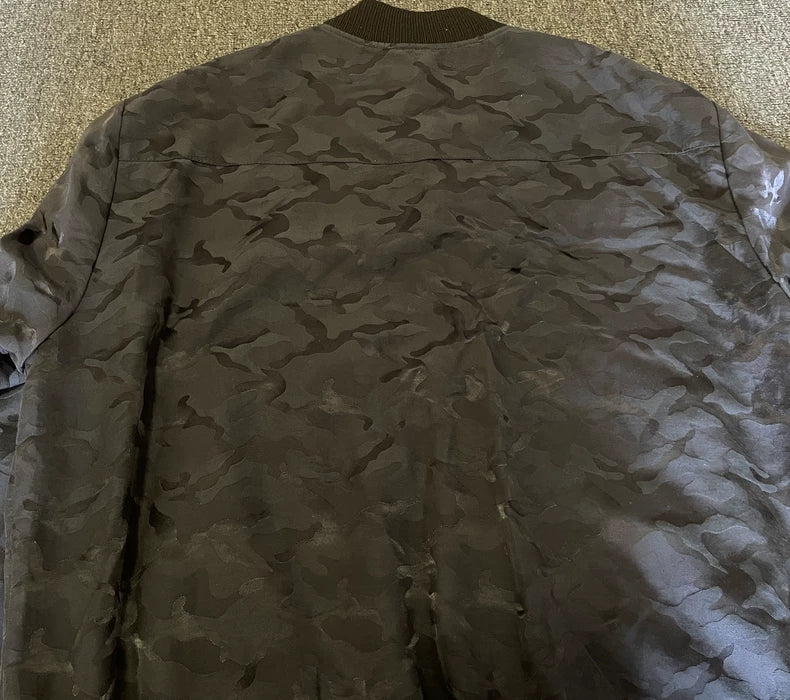 Saint Laurent Camouflage Bomber Jacket-yf