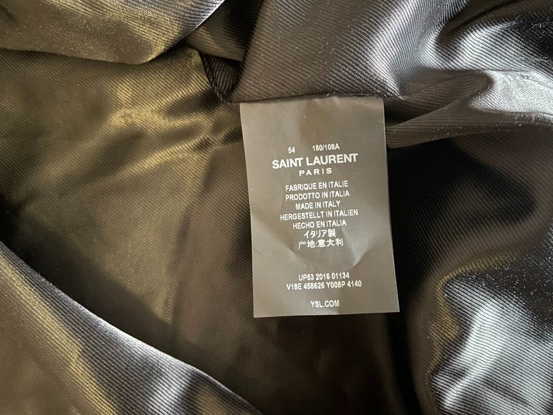 Saint Laurent Camouflage Bomber Jacket-yf