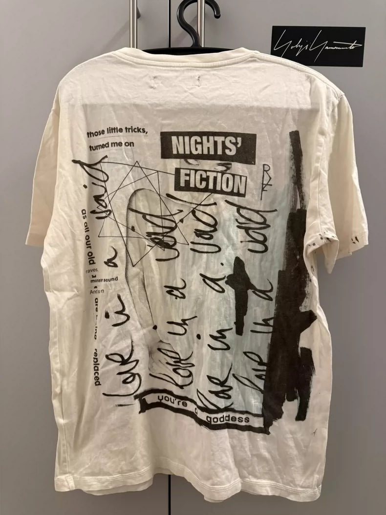 Raf Simons Observes Randomly Punk Print Tee-yf