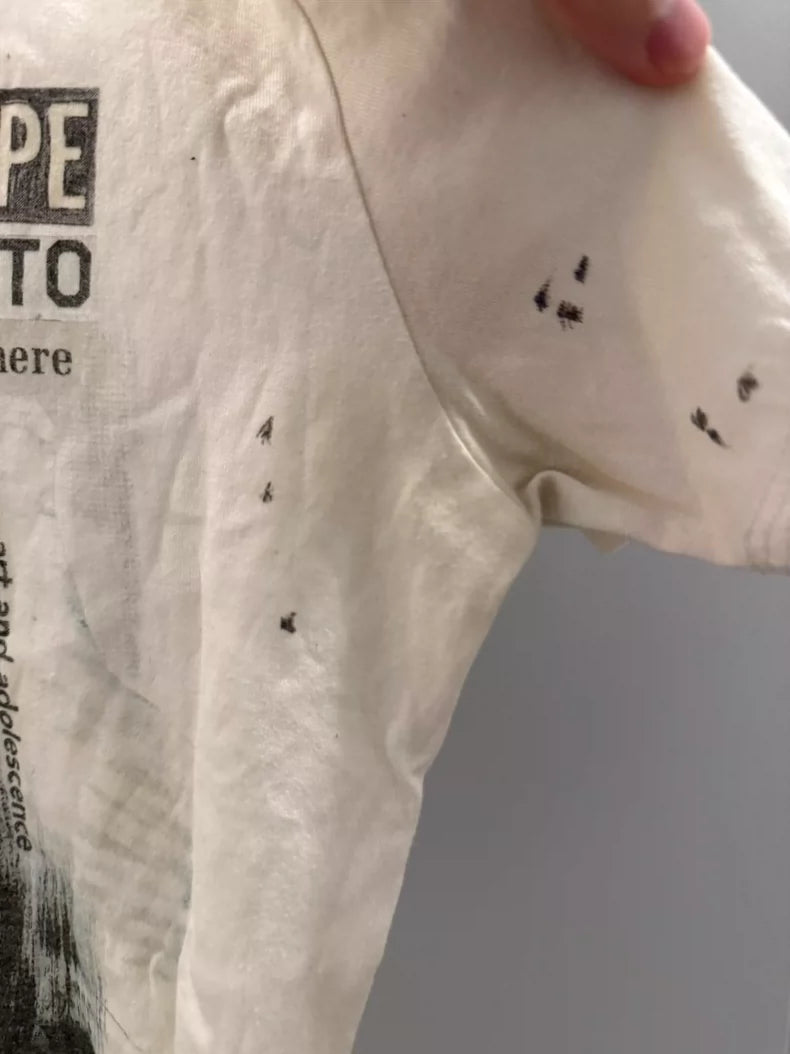 Raf Simons Observes Randomly Punk Print Tee-yf