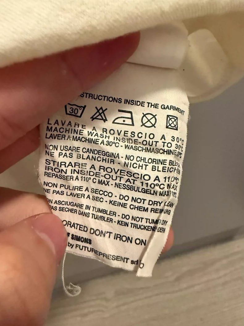 Raf Simons Observes Randomly Punk Print Tee-yf