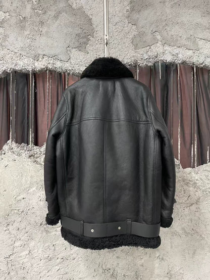 Acne Studios Shearling Leather Jacket