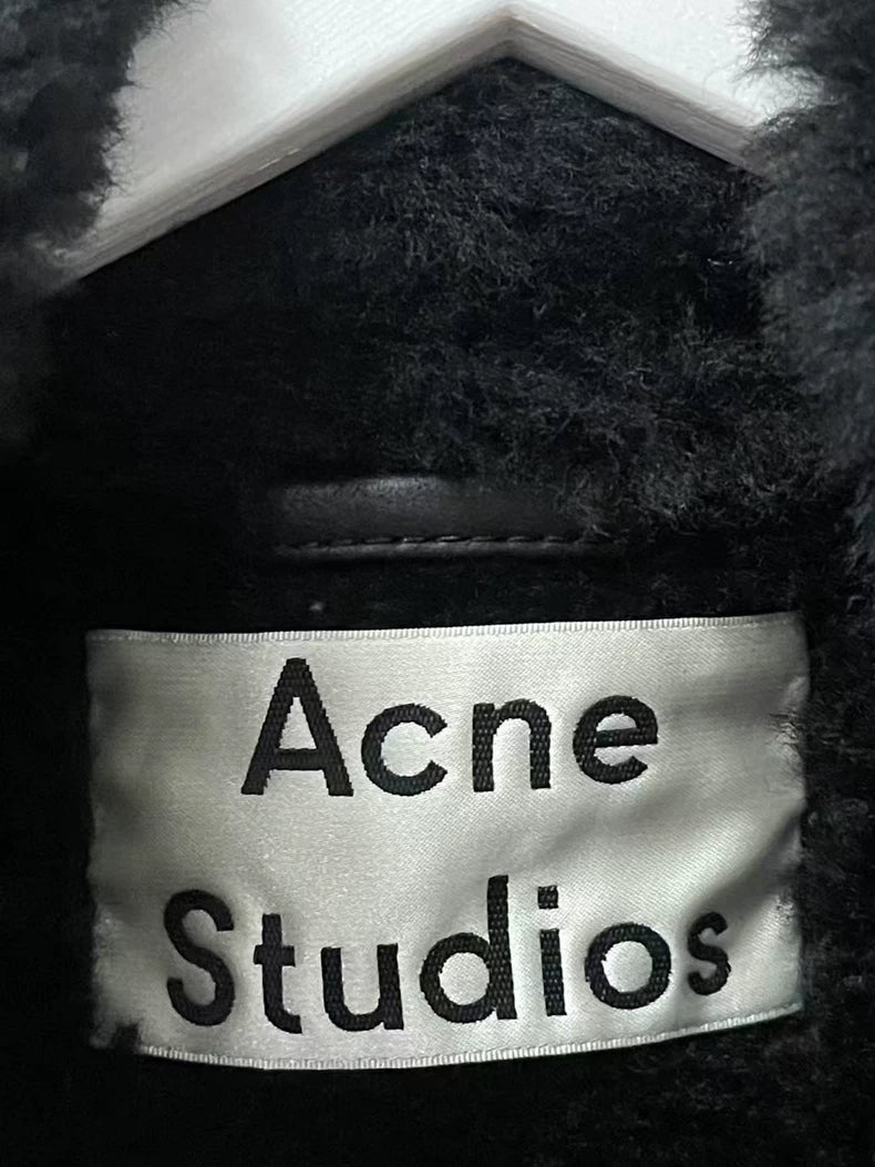 Acne Studios Shearling Leather Jacket