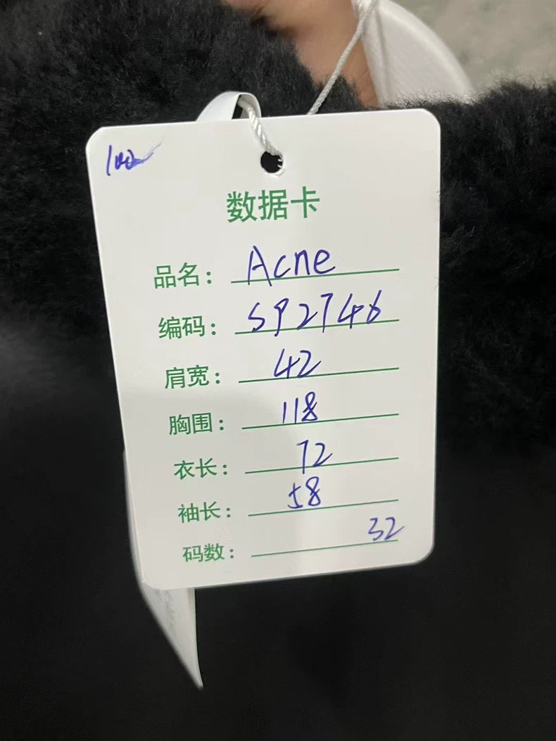 Acne Studios Shearling Leather Jacket