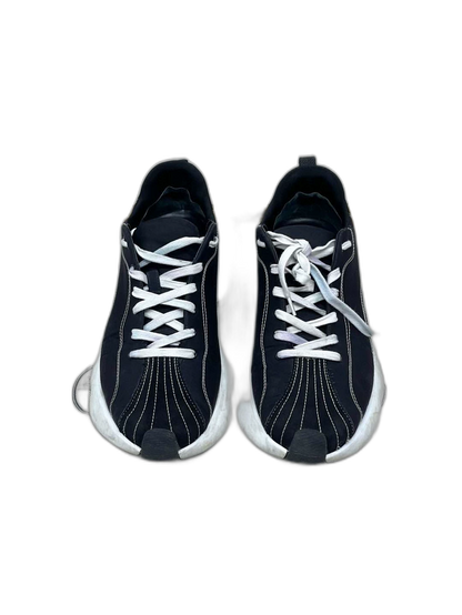 Stylish Hermes Black and White Sneakers