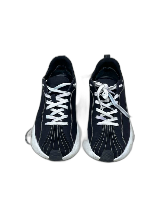 Stylish Hermes Black and White Sneakers