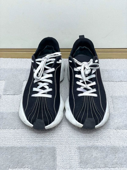 Stylish Hermes Black and White Sneakers