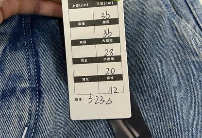 LOEWE Light Blue Denim Pants Size 36